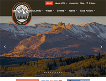 Tablet Screenshot of hccacb.org